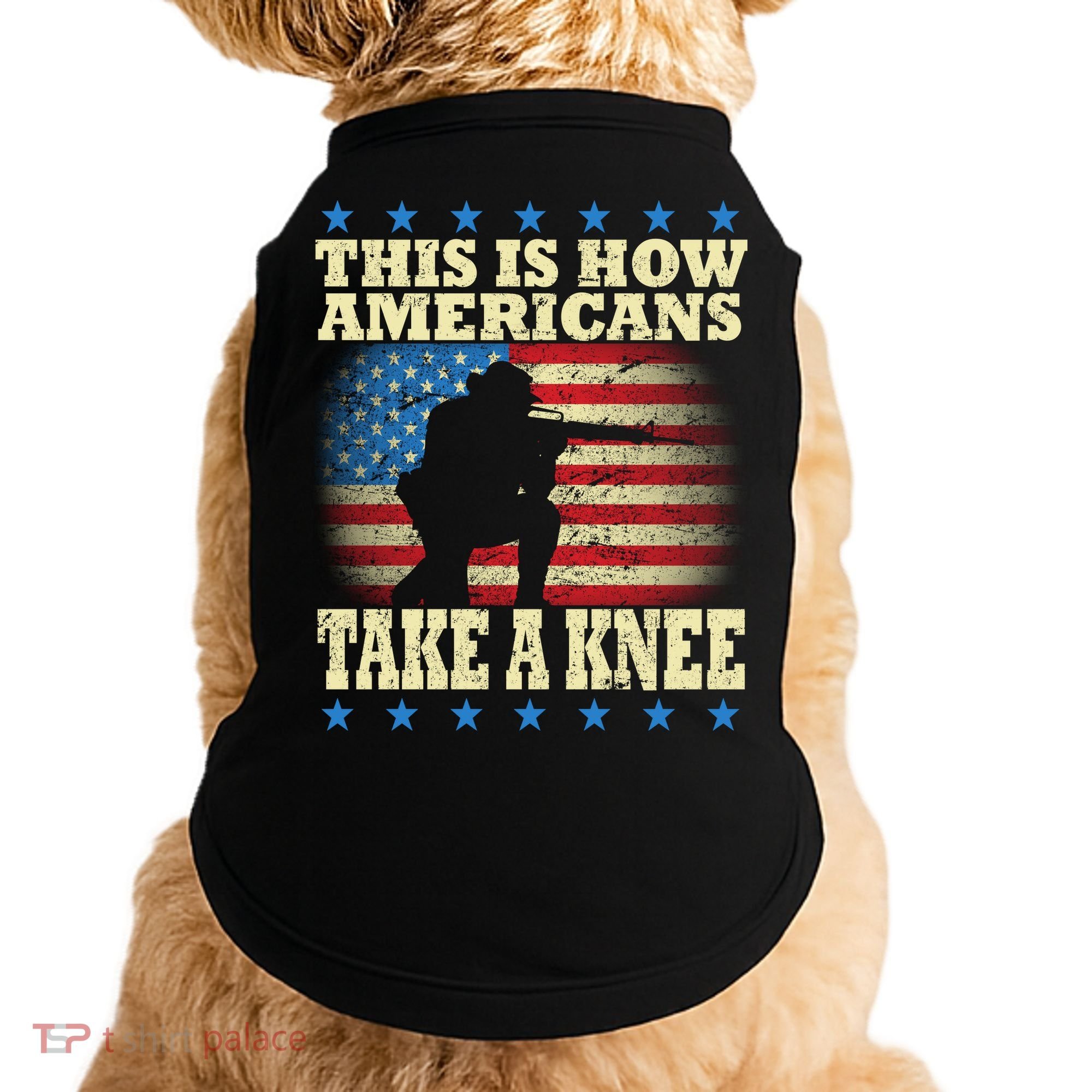 This Is How Americans Take a Knee Doggie Tank