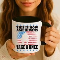 This Is How Americans Take a Knee Coffee Mug thumb 3
