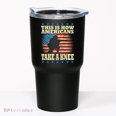 This Is How Americans Take a Knee Tumbler