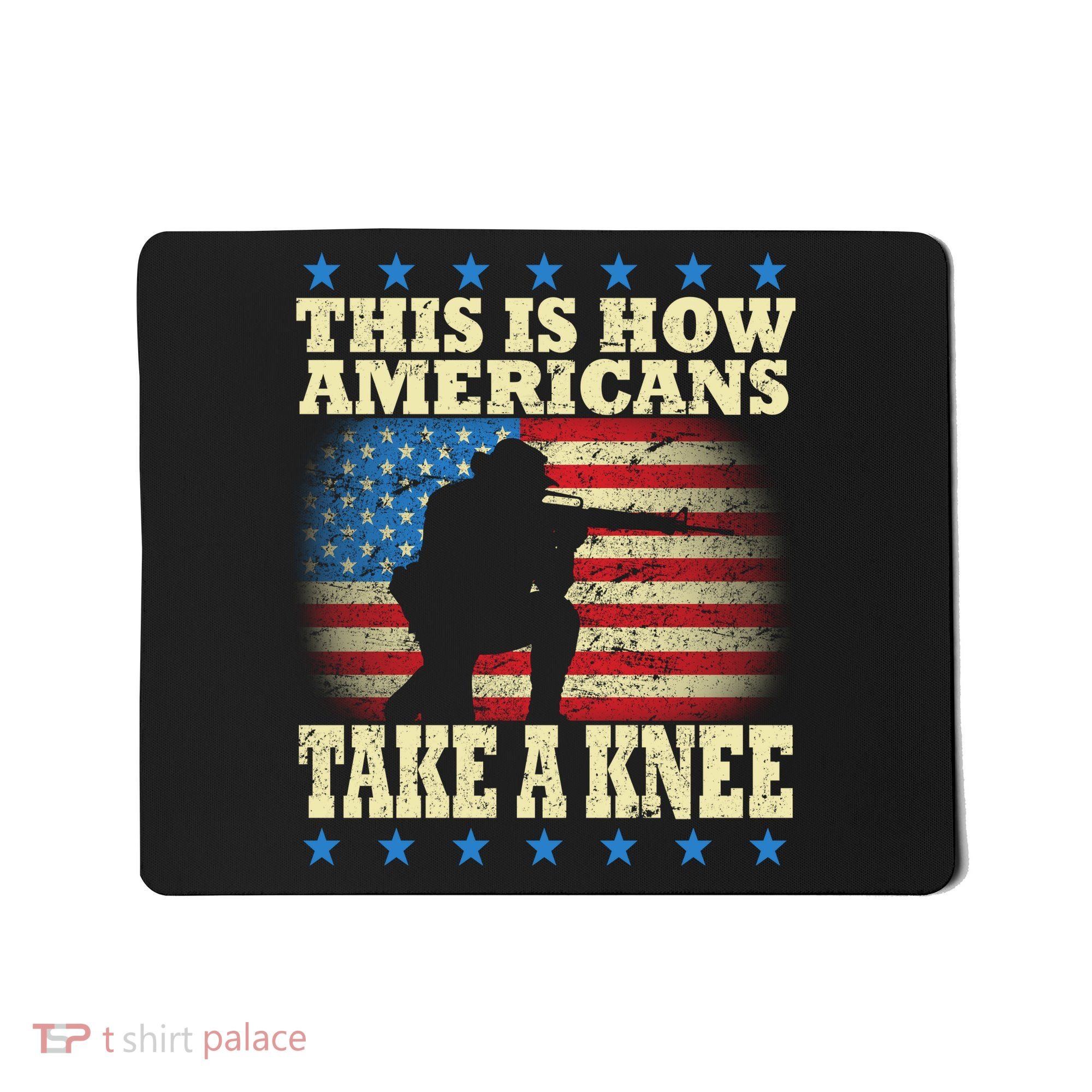 This Is How Americans Take a Knee Mousepad