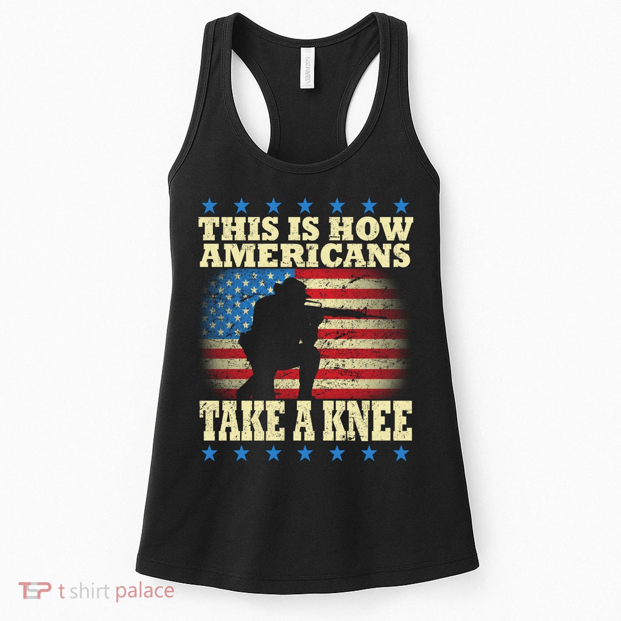 This Is How Americans Take a Knee Women's Tank Top