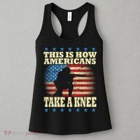 This Is How Americans Take a Knee Women's Tank Top thumb 3