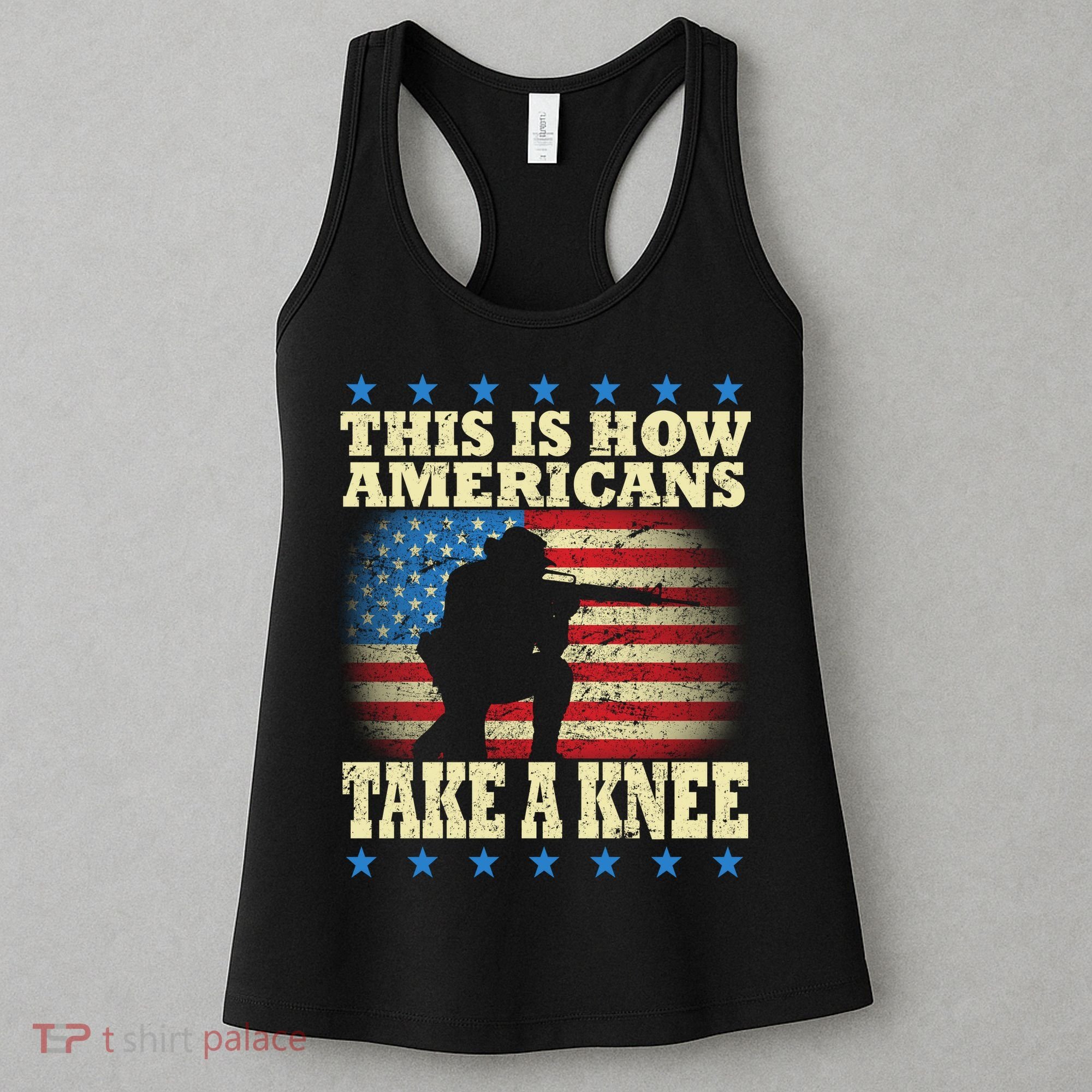 This Is How Americans Take a Knee Women's Tank Top