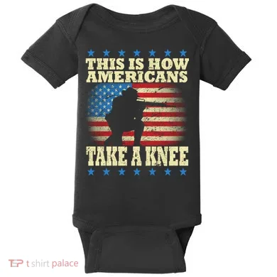 This Is How Americans Take a Knee Baby Bodysuit