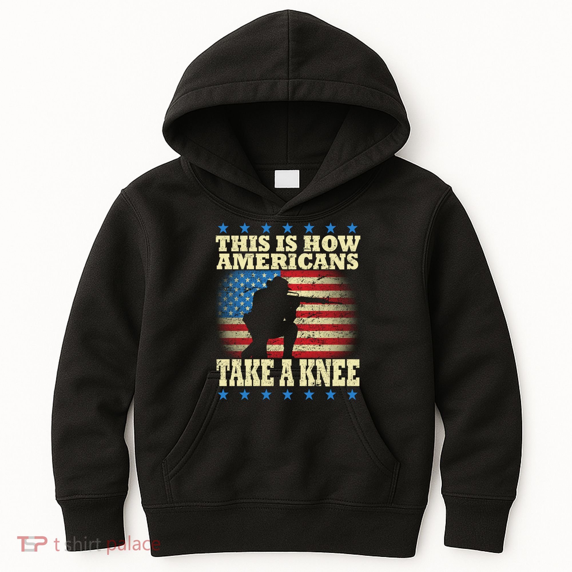 This Is How Americans Take a Knee Kids Hoodie