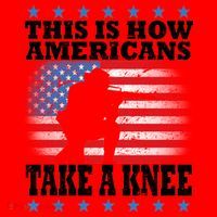 This Is How Americans Take a Knee Santa Hat thumb 1