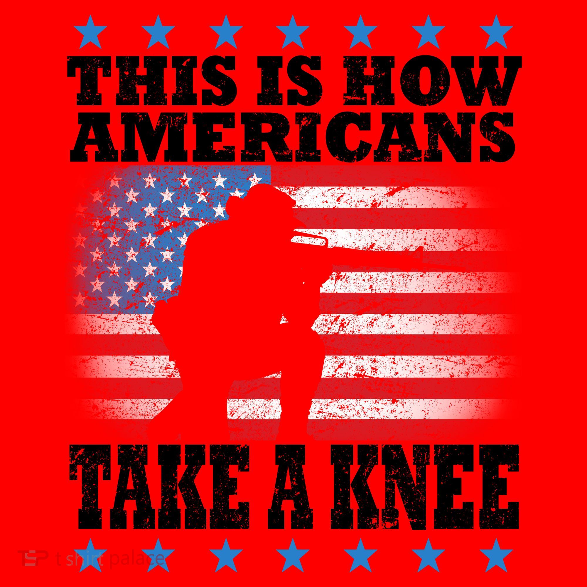 This Is How Americans Take a Knee Santa Hat
