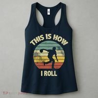 This Is How I Roll Bowling Women's Tank Top thumb 3