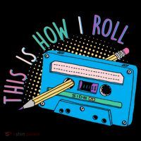 This is How I Roll Cassette Tape Retro 80s Backpack thumb 2