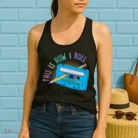 This is How I Roll Cassette Tape Retro 80s Women's Tank Top thumb 2