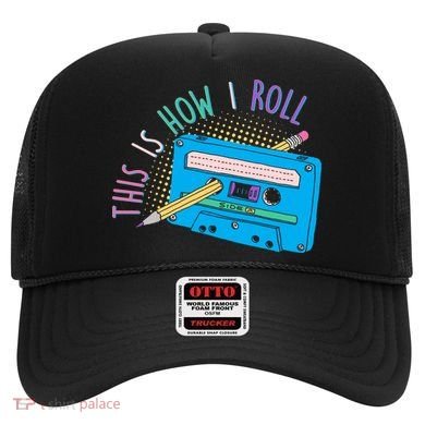 This is How I Roll Cassette Tape Retro 80s Hat
