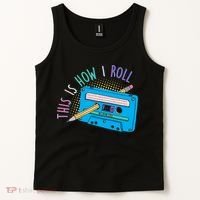 This is How I Roll Cassette Tape Retro 80s Tank Top thumb 2
