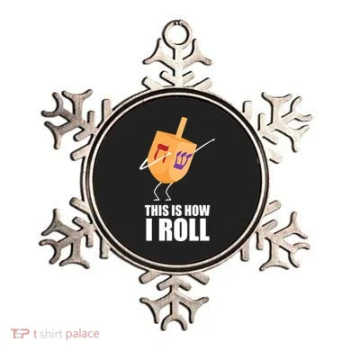 This is How I Roll Dreidel Dabbing Chanukah Ornament