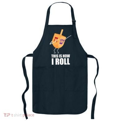 This is How I Roll Dreidel Dabbing Chanukah Apron