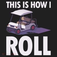 This Is How I Roll Golf Cart Women's Sweatshirt thumb 2