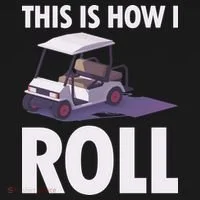 This Is How I Roll Golf Cart Doggie Tank thumb 4
