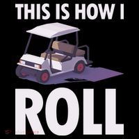 This Is How I Roll Golf Cart Long Sleeve Shirt thumb 2