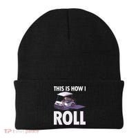 This Is How I Roll Golf Cart Beanie thumb 0