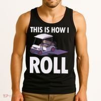 This Is How I Roll Golf Cart Tank Top thumb 3