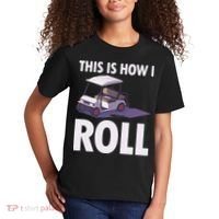 This Is How I Roll Golf Cart Kids T-Shirt thumb 2