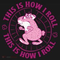 This Is How I Roll Hamster USA-Made Doggie Bandana thumb 2