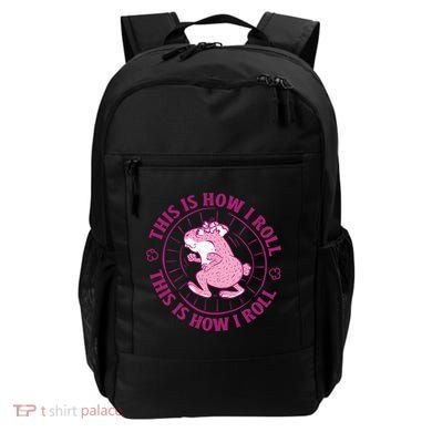 This Is How I Roll Hamster Backpack