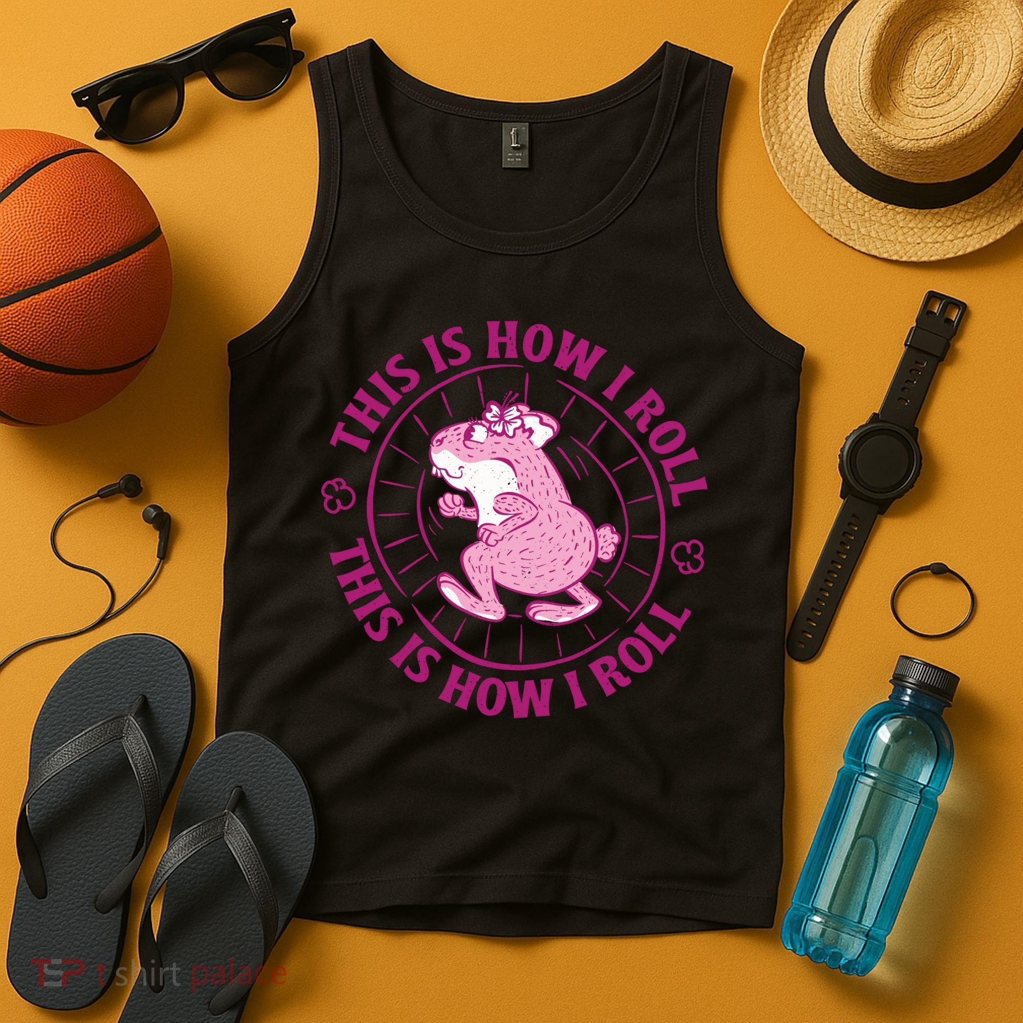This Is How I Roll Hamster Tank Top