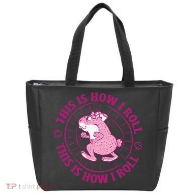 This Is How I Roll Hamster Tote Bag