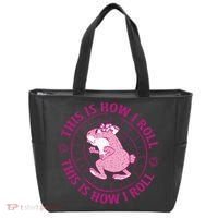 This Is How I Roll Hamster Tote Bag thumb 0