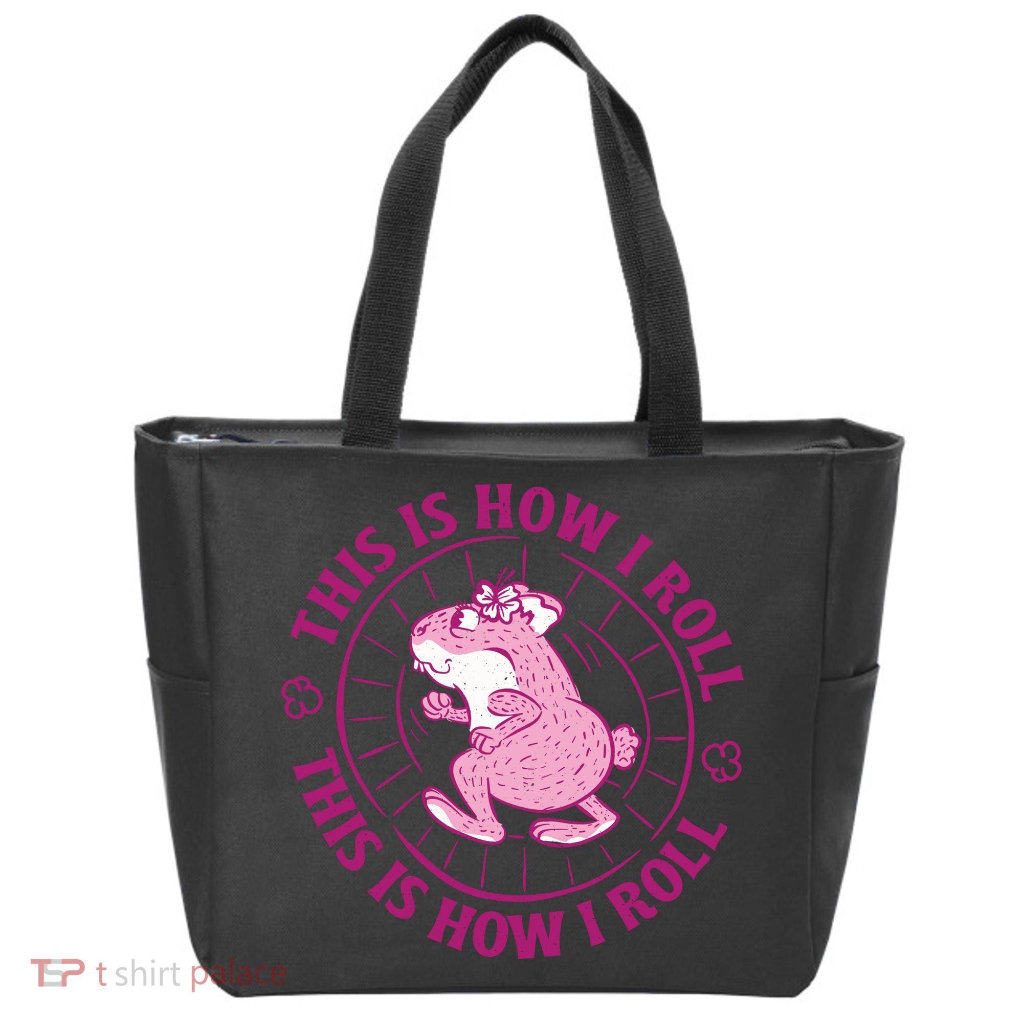 This Is How I Roll Hamster Tote Bag