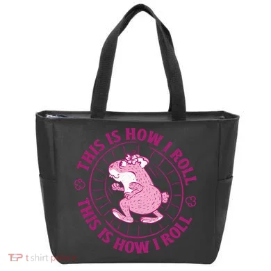 This Is How I Roll Hamster Tote Bag