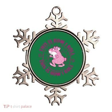This Is How I Roll Hamster Ornament