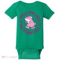 This Is How I Roll Hamster Baby Bodysuit thumb 0