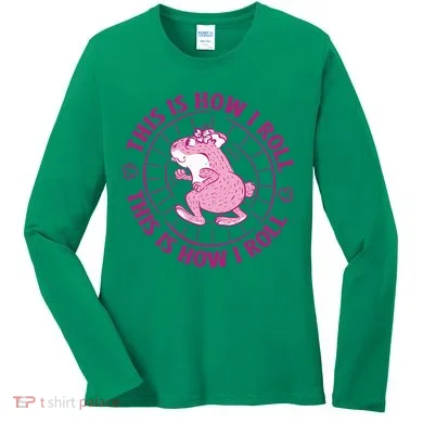 This Is How I Roll Hamster Women's Long Sleeve Shirt