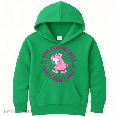 This Is How I Roll Hamster Kids Hoodie