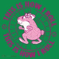 This Is How I Roll Hamster Kids Long Sleeve Shirt thumb 2
