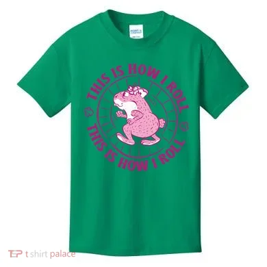 This Is How I Roll Hamster Kids T-Shirt