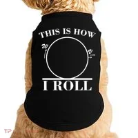 This Is How I Roll Math Science Physics Doggie Tank thumb 0
