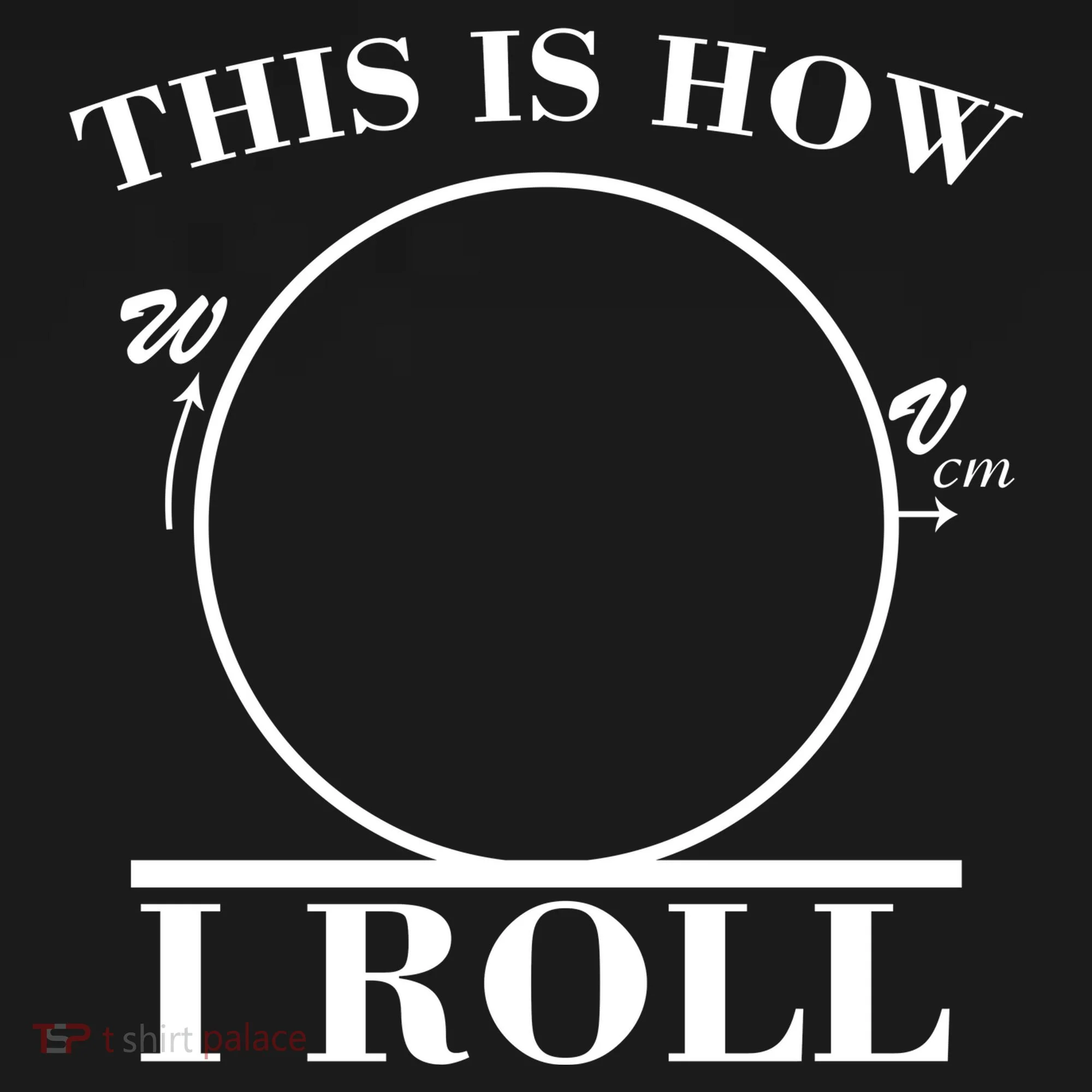 This Is How I Roll Math Science Physics Doggie Tank