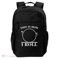 This Is How I Roll Math Science Physics Backpack thumb 0