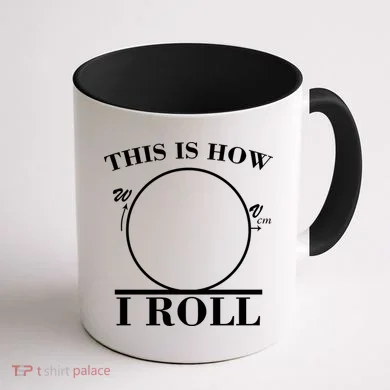 This Is How I Roll Math Science Physics Coffee Mug back