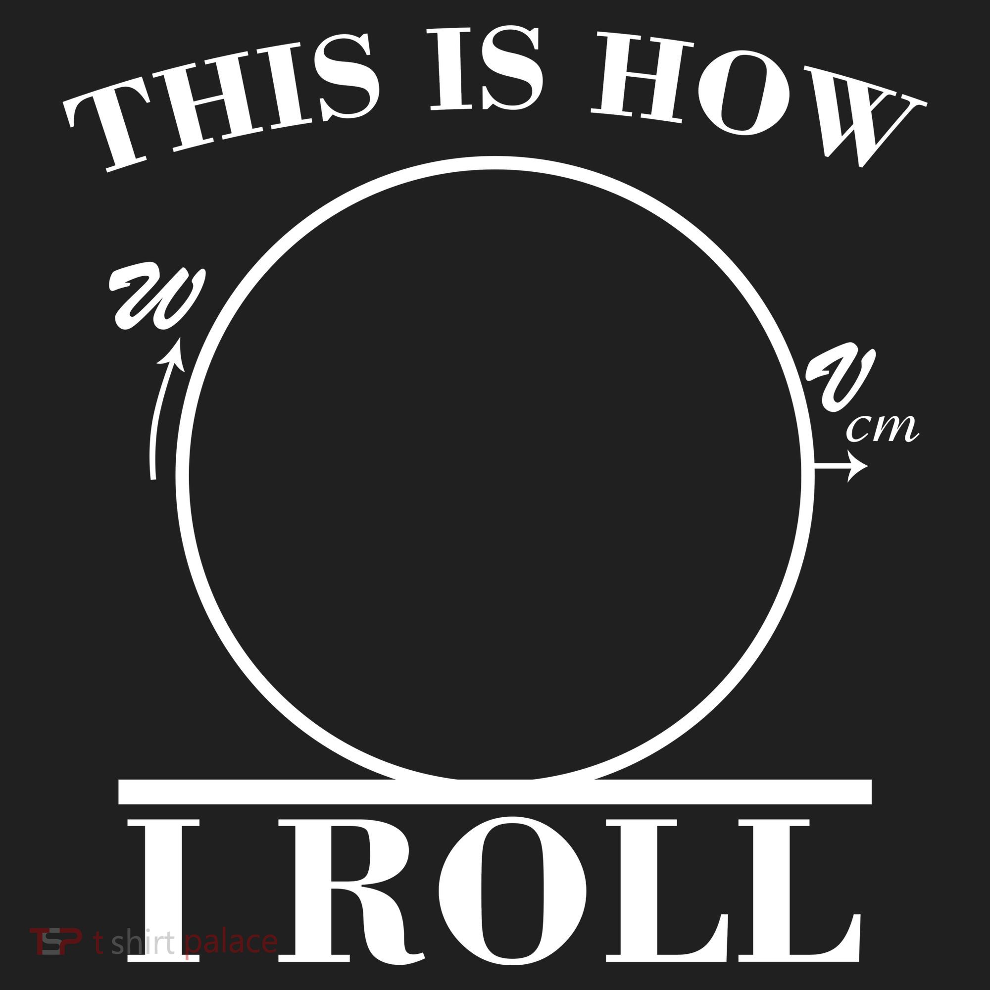 This Is How I Roll Math Science Physics Golf Towel