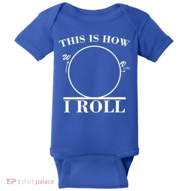 This Is How I Roll Math Science Physics Baby Bodysuit