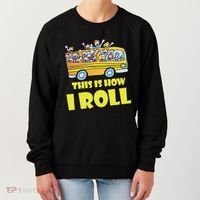 This is How I Roll School Bus Women's Sweatshirt thumb 0