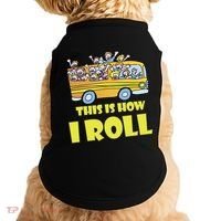 This is How I Roll School Bus Doggie Tank thumb 0