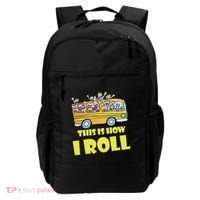 This is How I Roll School Bus Backpack thumb 0