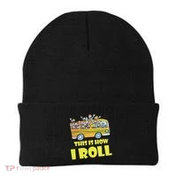 This is How I Roll School Bus Beanie thumb 0