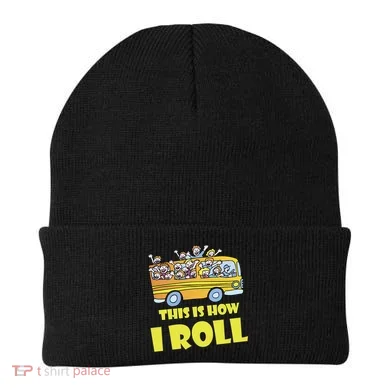 This is How I Roll School Bus Beanie