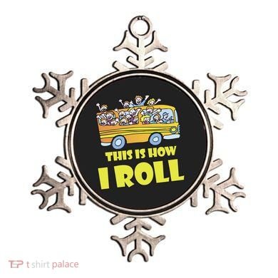 This is How I Roll School Bus Ornament