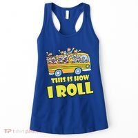 This is How I Roll School Bus Women's Tank Top thumb 0